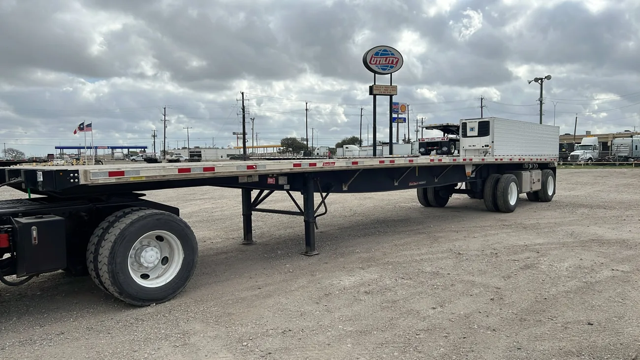 Great Dane flatbed trailer at the Amarillo location